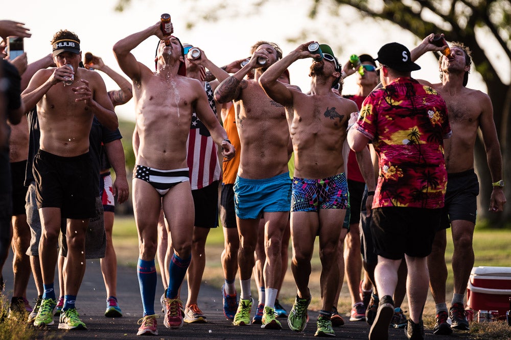 The race gets underway. Photo: Oliver Baker