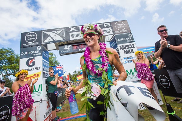 Duffy is now a three-time XTERRA world champion. Photo: XTERRA