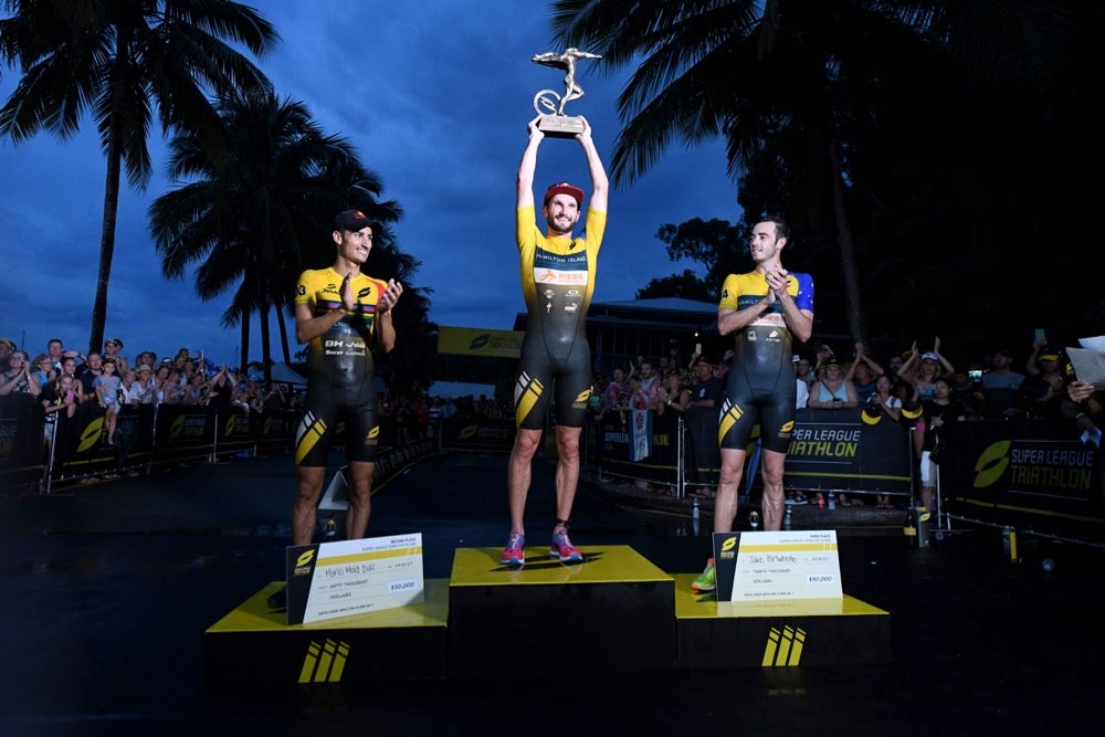 Richard Murray claimed the overall title. Photo provided by Super League Triathlon.