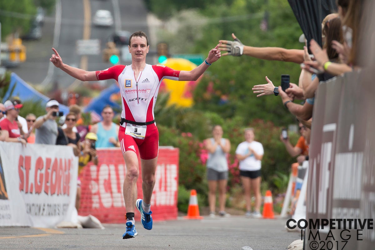 Brownlee was dominant in his first real test at the 70.3 distance. Photo: Paul Phillips/Competitive Image