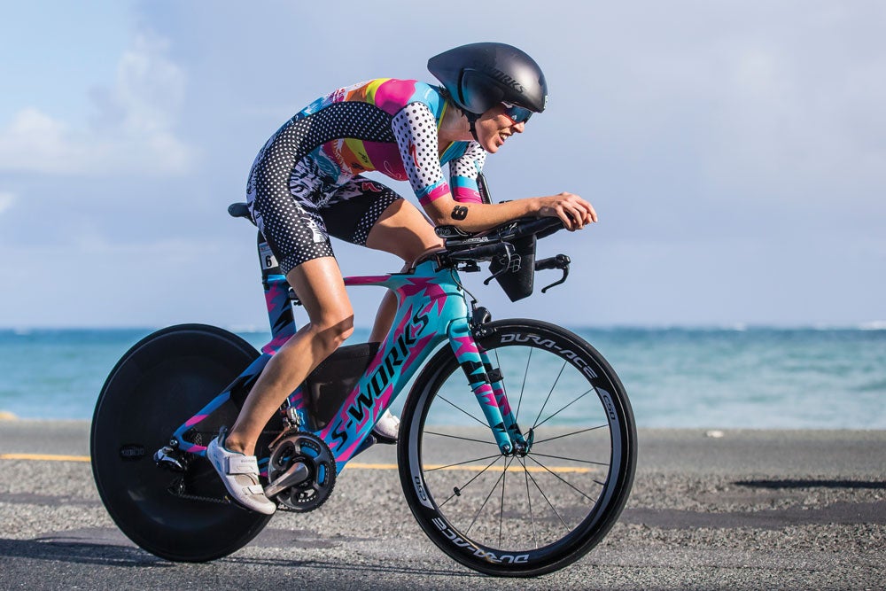 Alicia Kaye at Ironman 70.3 Puerto Rico. Photo by Paul Phillips of Competitive Image.