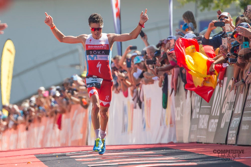 Gomez is the defending 70.3 world champion. Photo: Paul Phillips/Competitive Image/<a href=http://twitter.com/compimagephoto>@Compimagephoto</a>