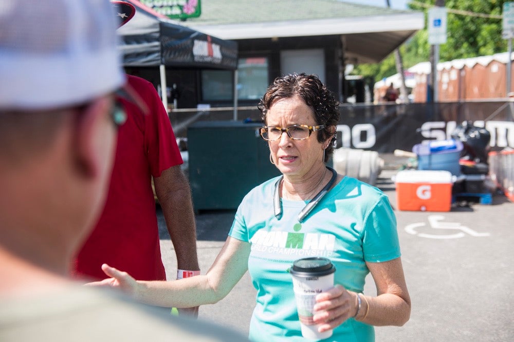 Ironman World Championship Race Director Diana Bertsch. Photo: Corey Hollister