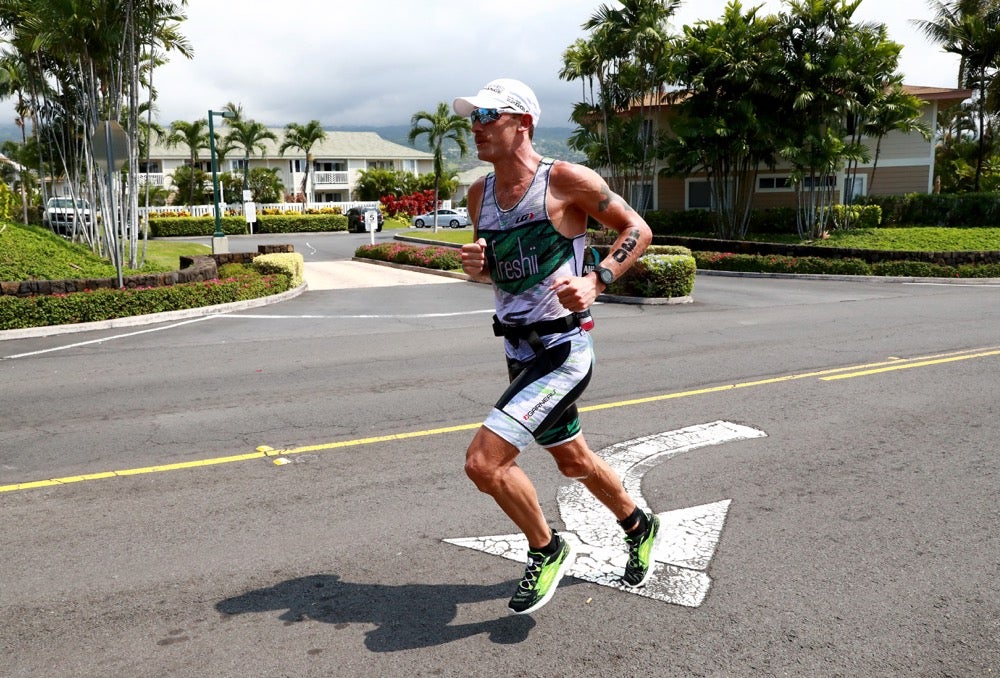 Lionel Sanders at the 2017 Ironman World Championship. Photo: Tom Pennington/Getty Images for Ironman