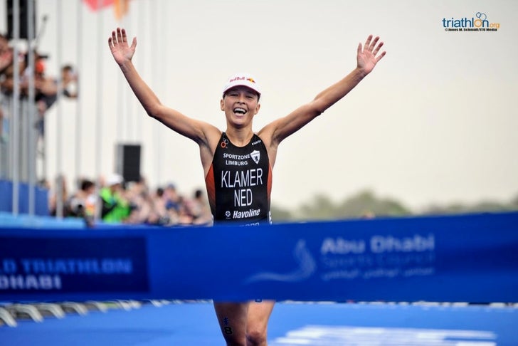 Rachel Klamer Has Breakthrough Race In Abu Dhabi Triathlete