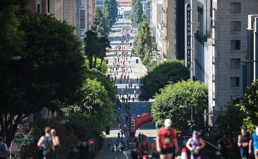 Athletes compete in the 2012 event. Photo: Nils Nilsen