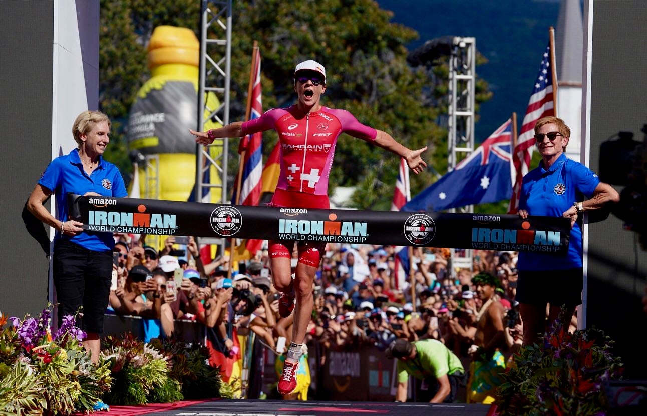 Ryf takes her fourth-straight Kona title at the 2018 Ironman World Championship.