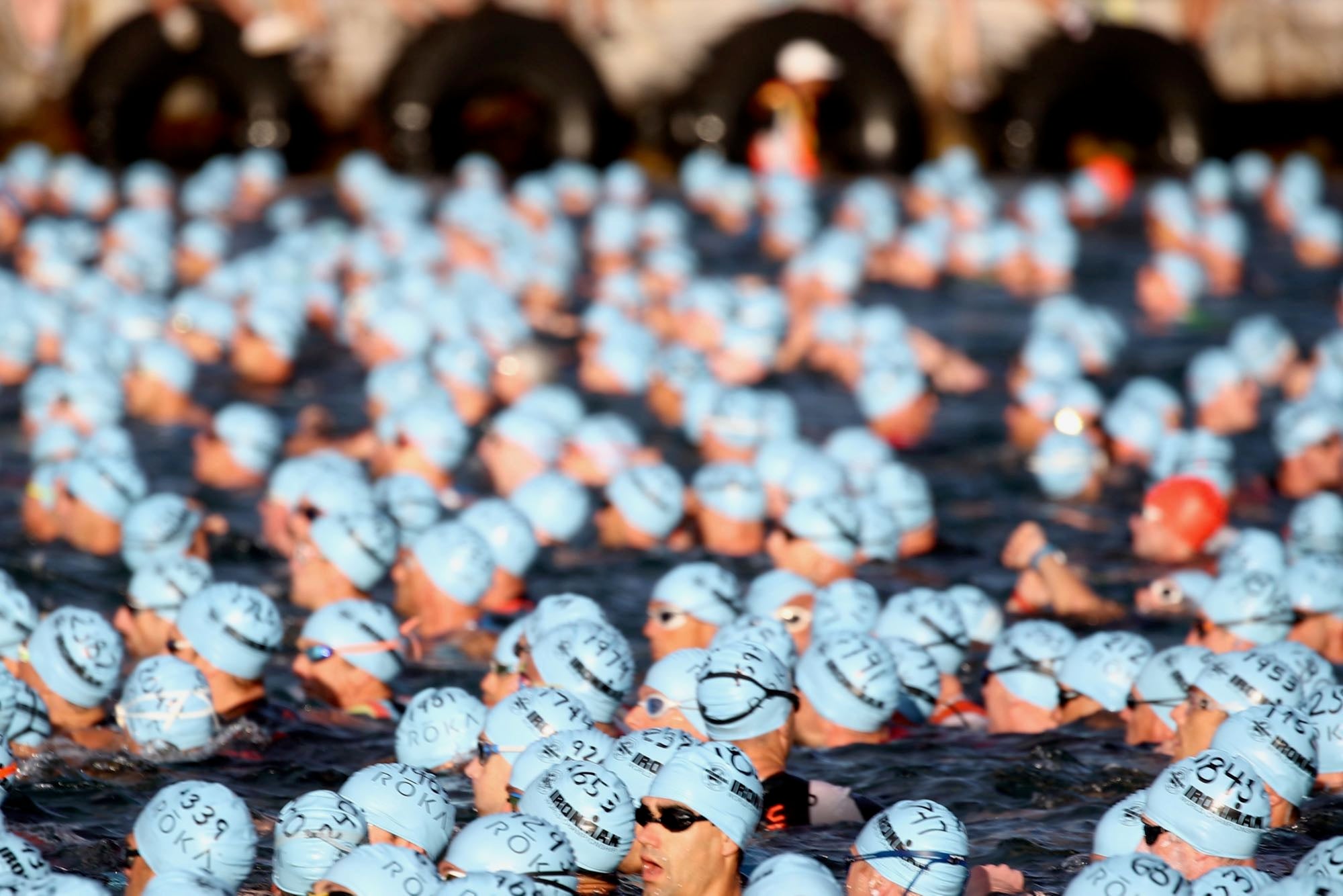 Ironman World Championship Swim Start