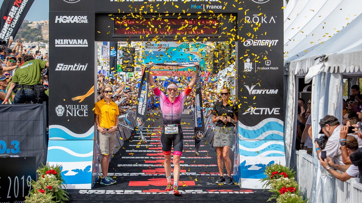 Daniela Ryf wins the Ironman World Championship in Kona.