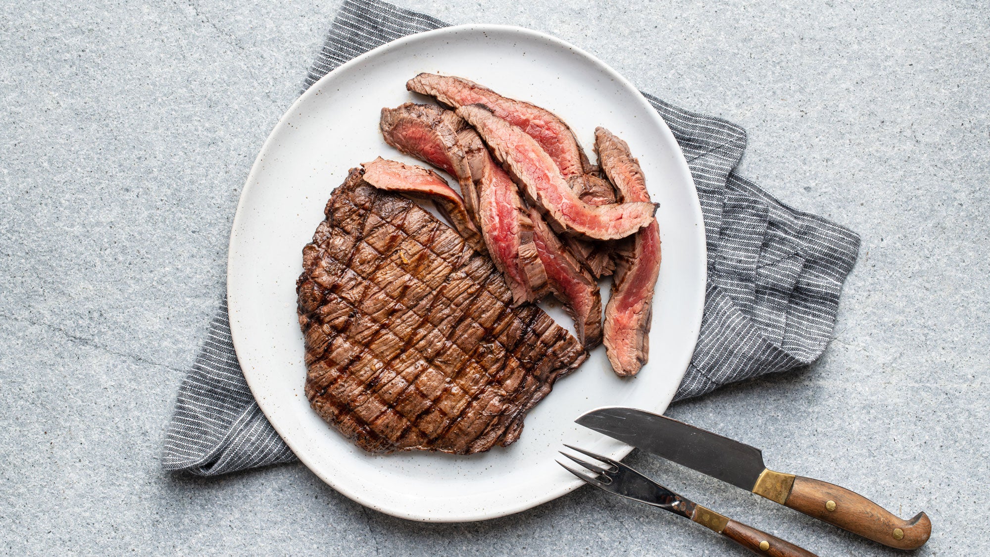 Red-Wine Marinated Steak