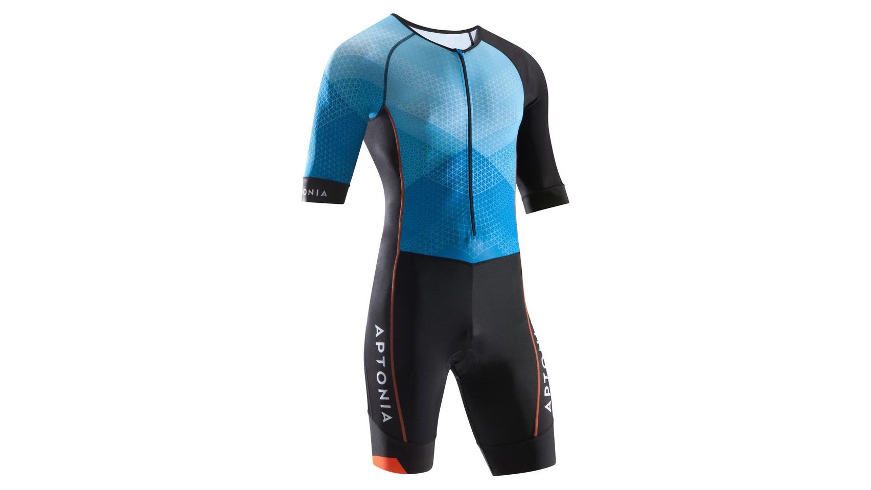 Decathlon Short-Sleeved Trisuit Front Zipper LD