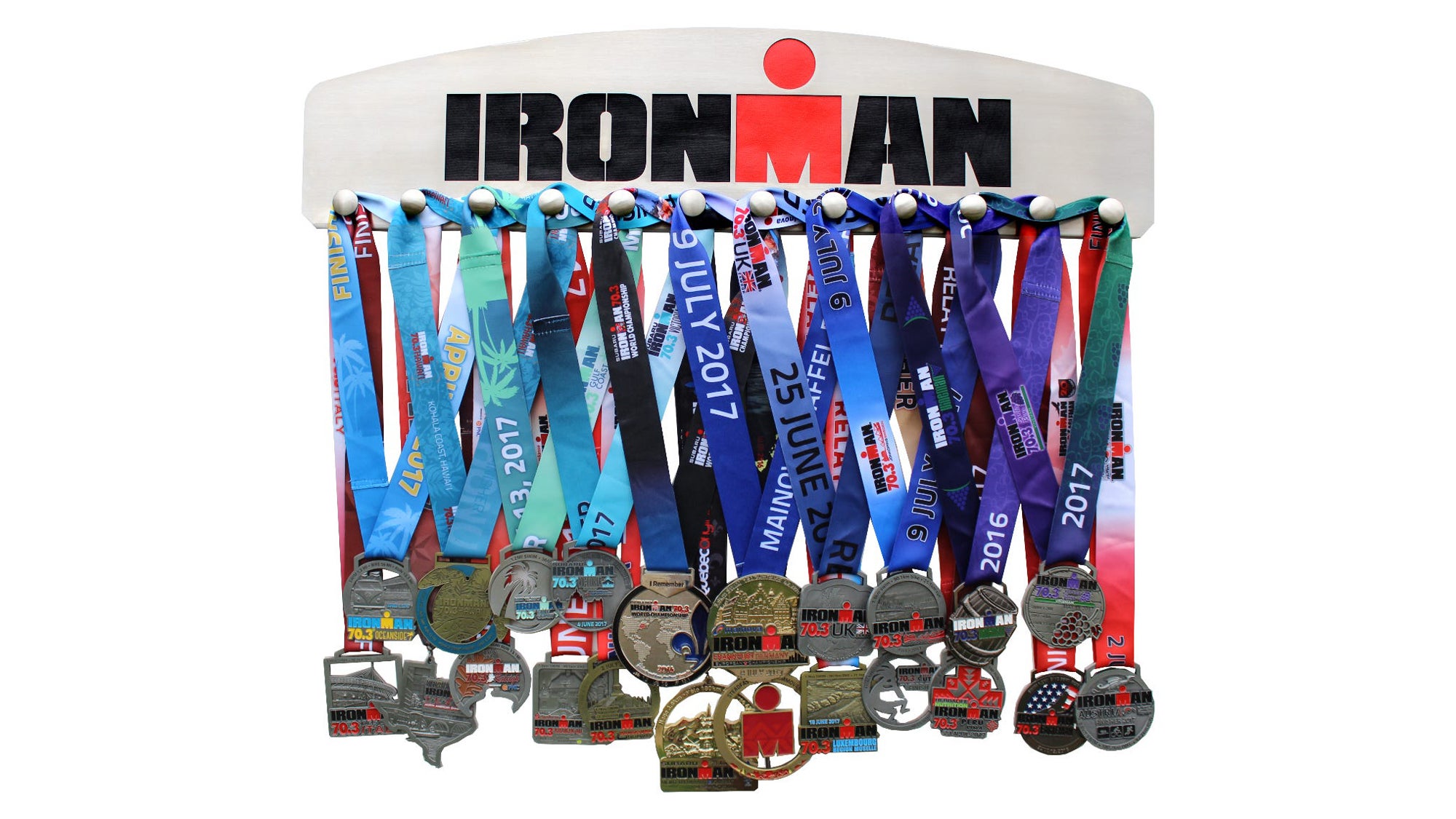 Ironman Stainless Steel Medal Hanger