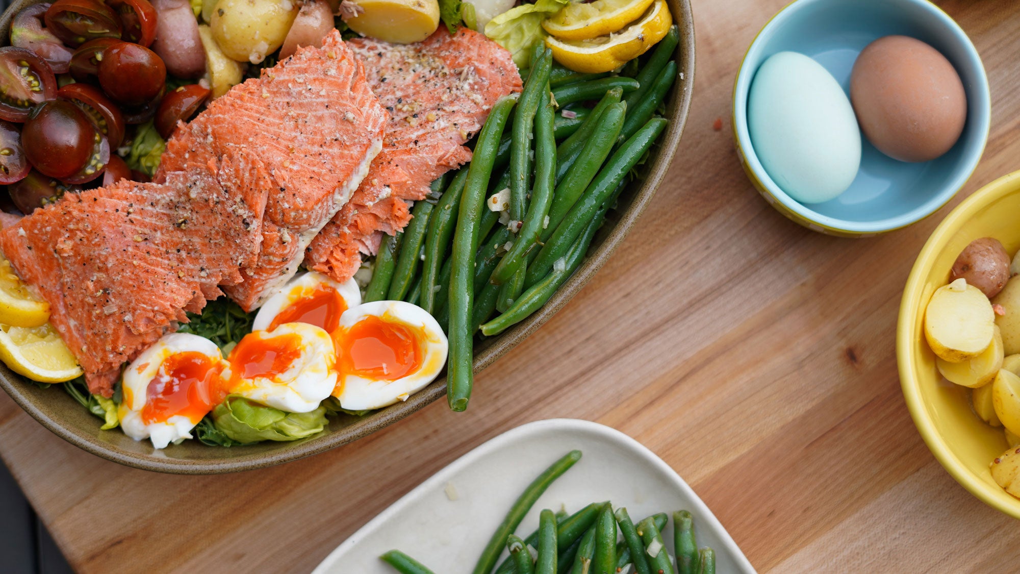 Salmon Niçoise Salad