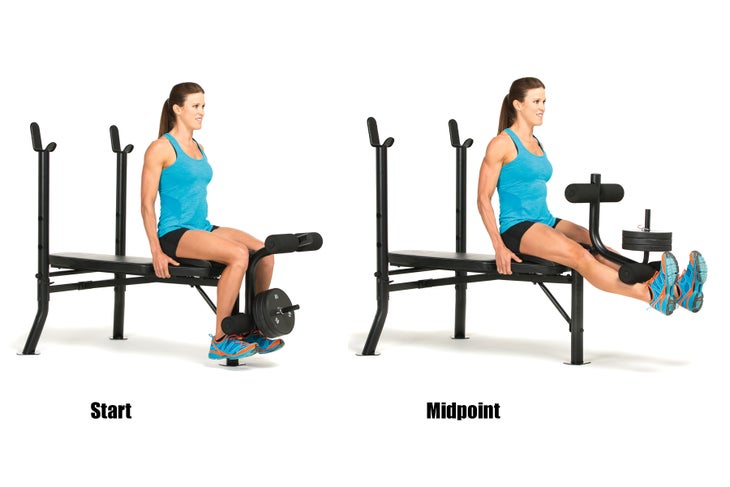Swimming Strength Training Leg Extension