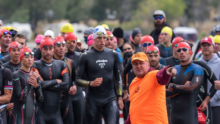 Come Hell Or Cold Water Pros Brawl Adapt At Bear Lake Triathlete