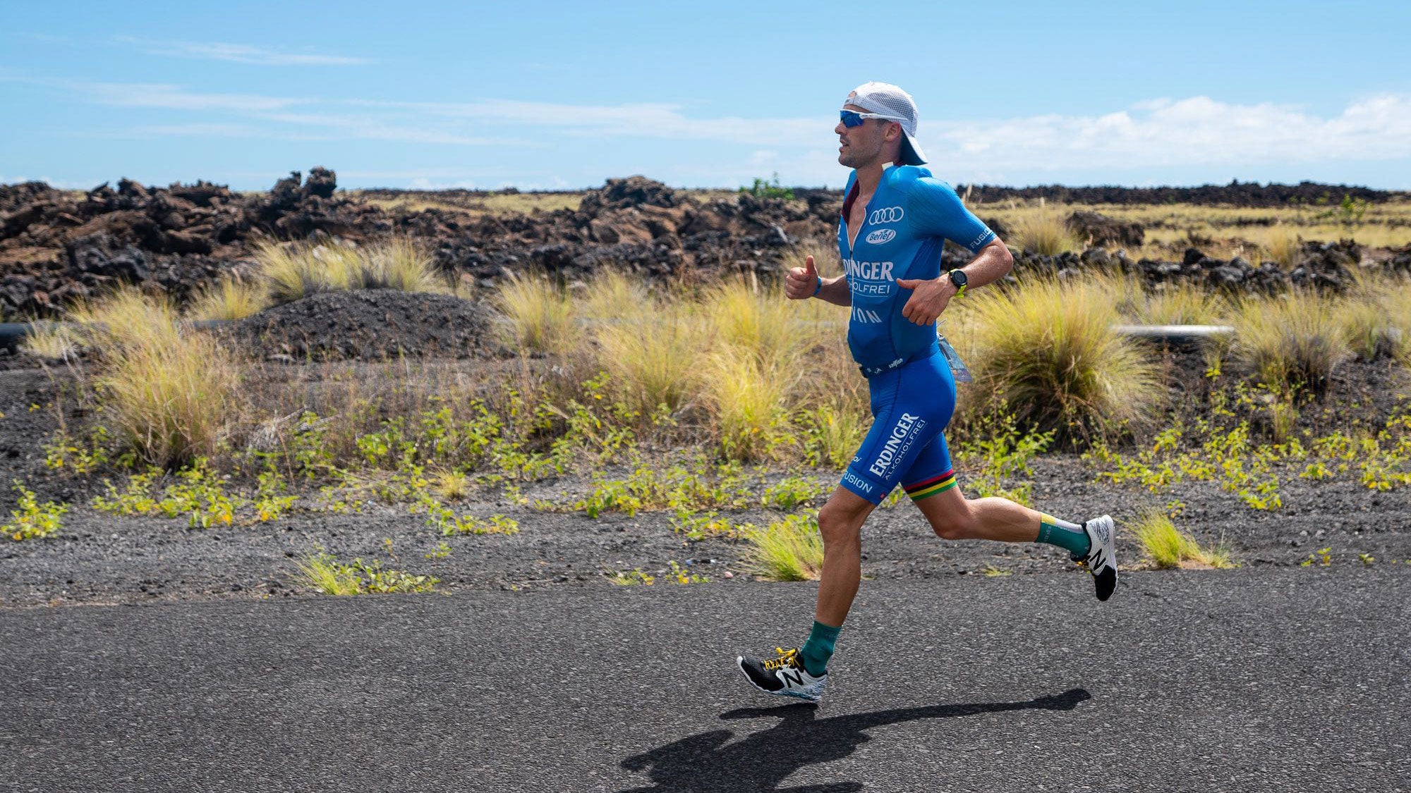 Lange on his way to the 2018 world title.