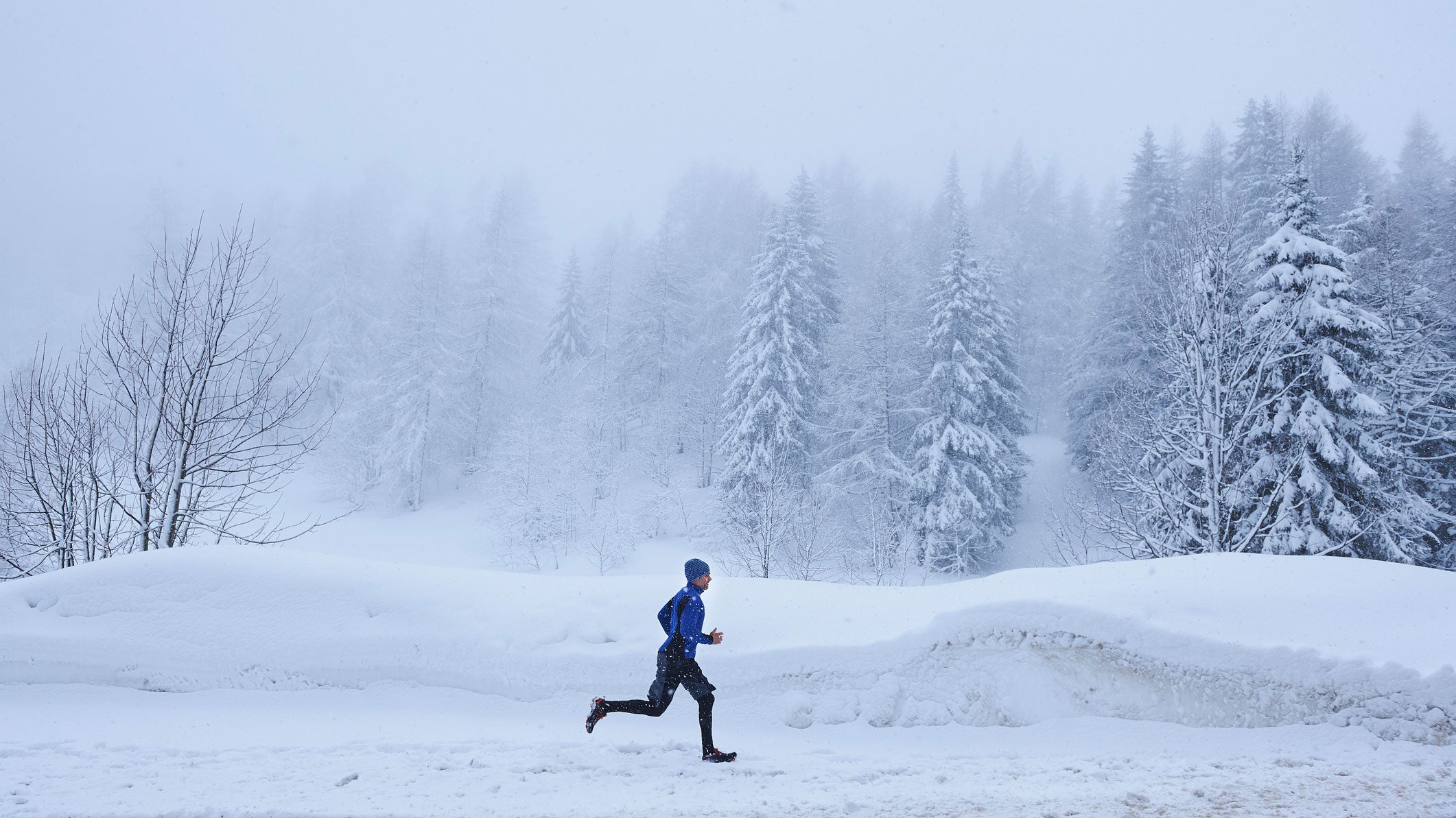 winter running clothing