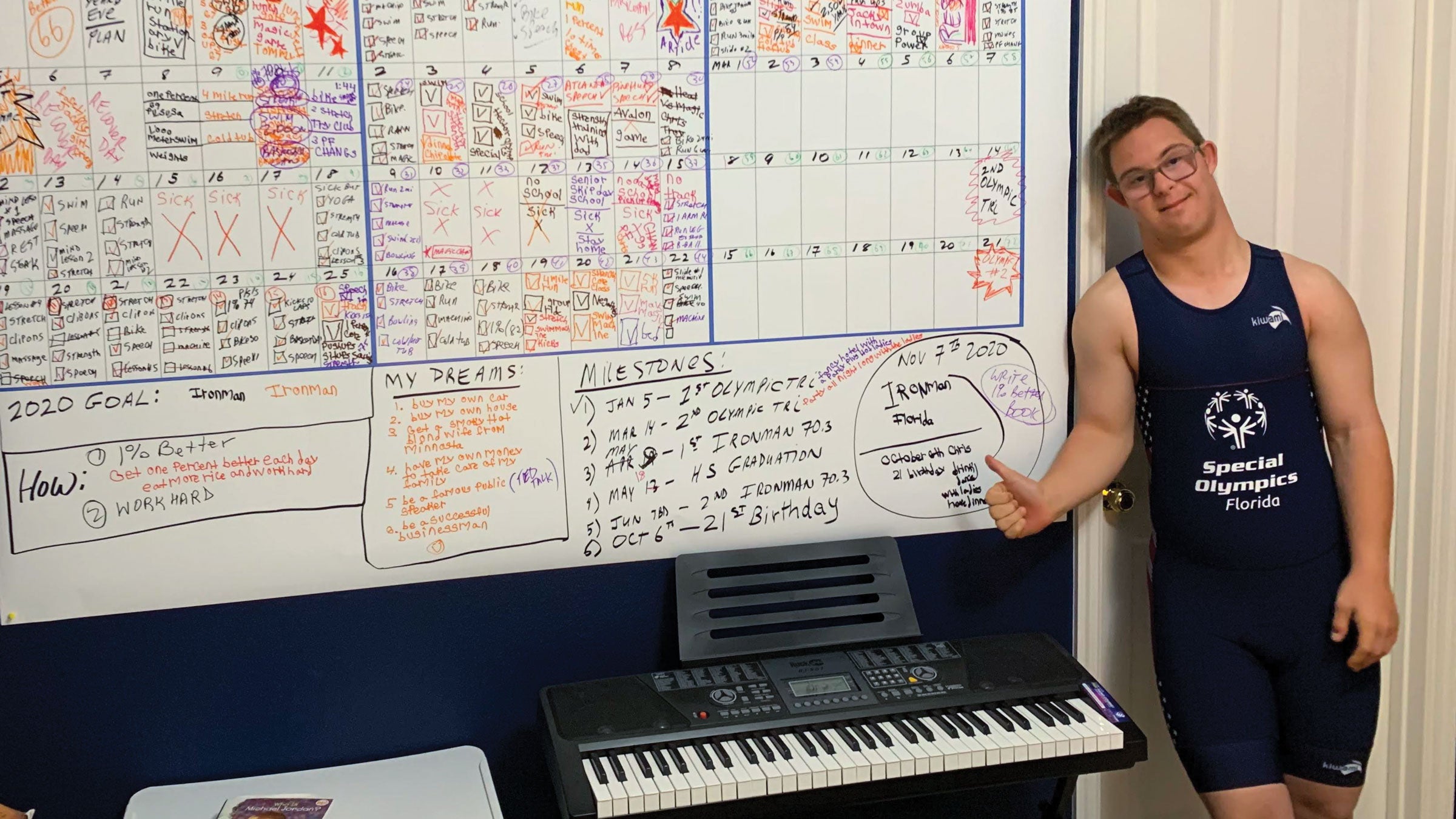 Chris Nikic has put in the training and will go after an Ironman finish in Florida