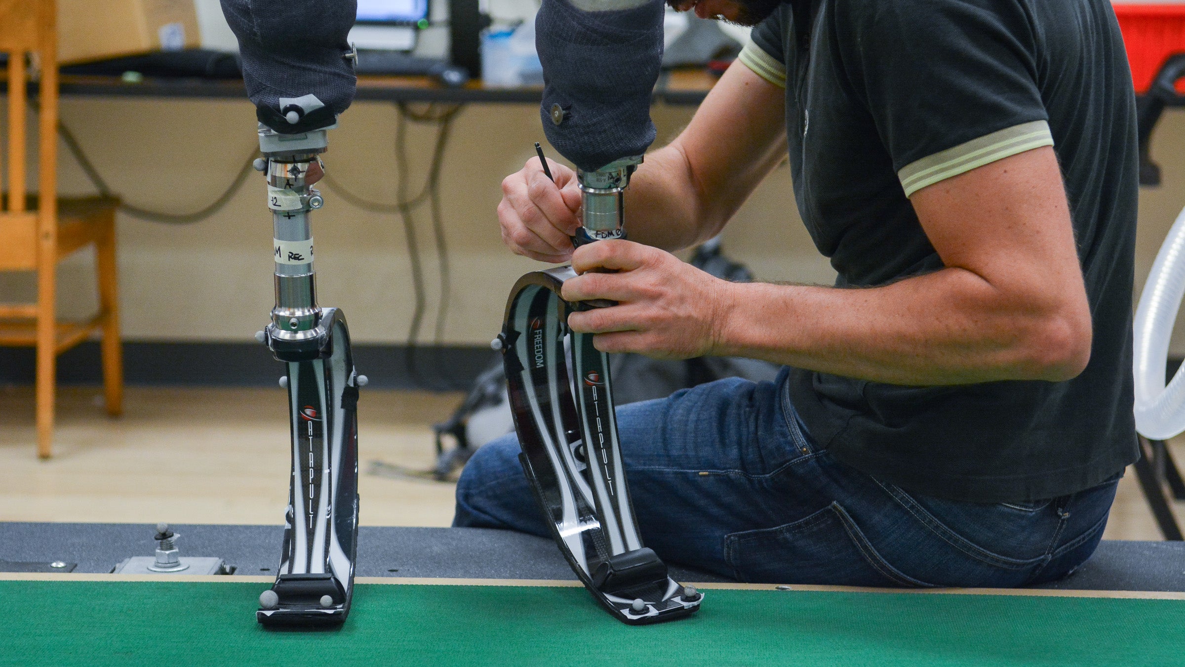 The Science and Controversy of Running Blade Prosthetics Triathlete