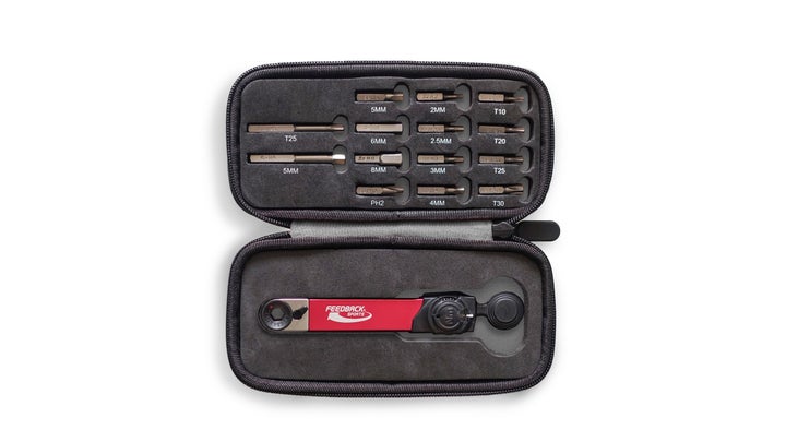 Feedback Sports Range Torque + Ratchet Wrench are one of the best gifts for triathletes.