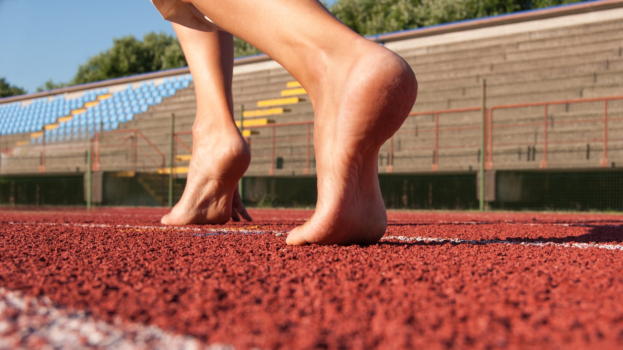 Develop strong running feet by completing these exercises.