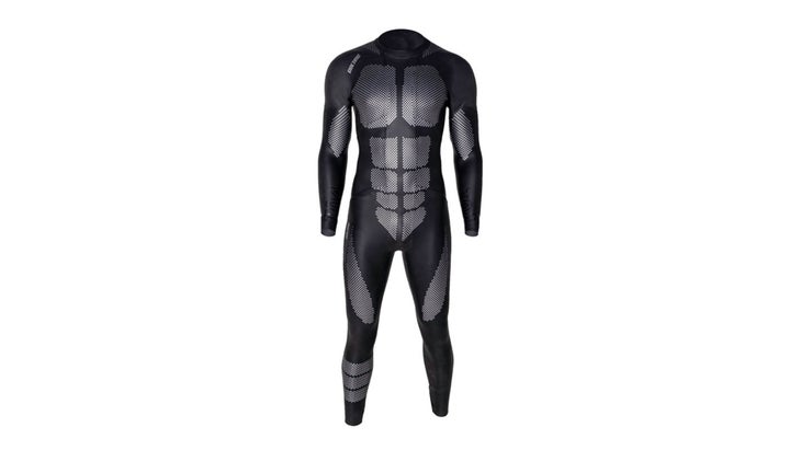 Colting wetsuit with muscle panels