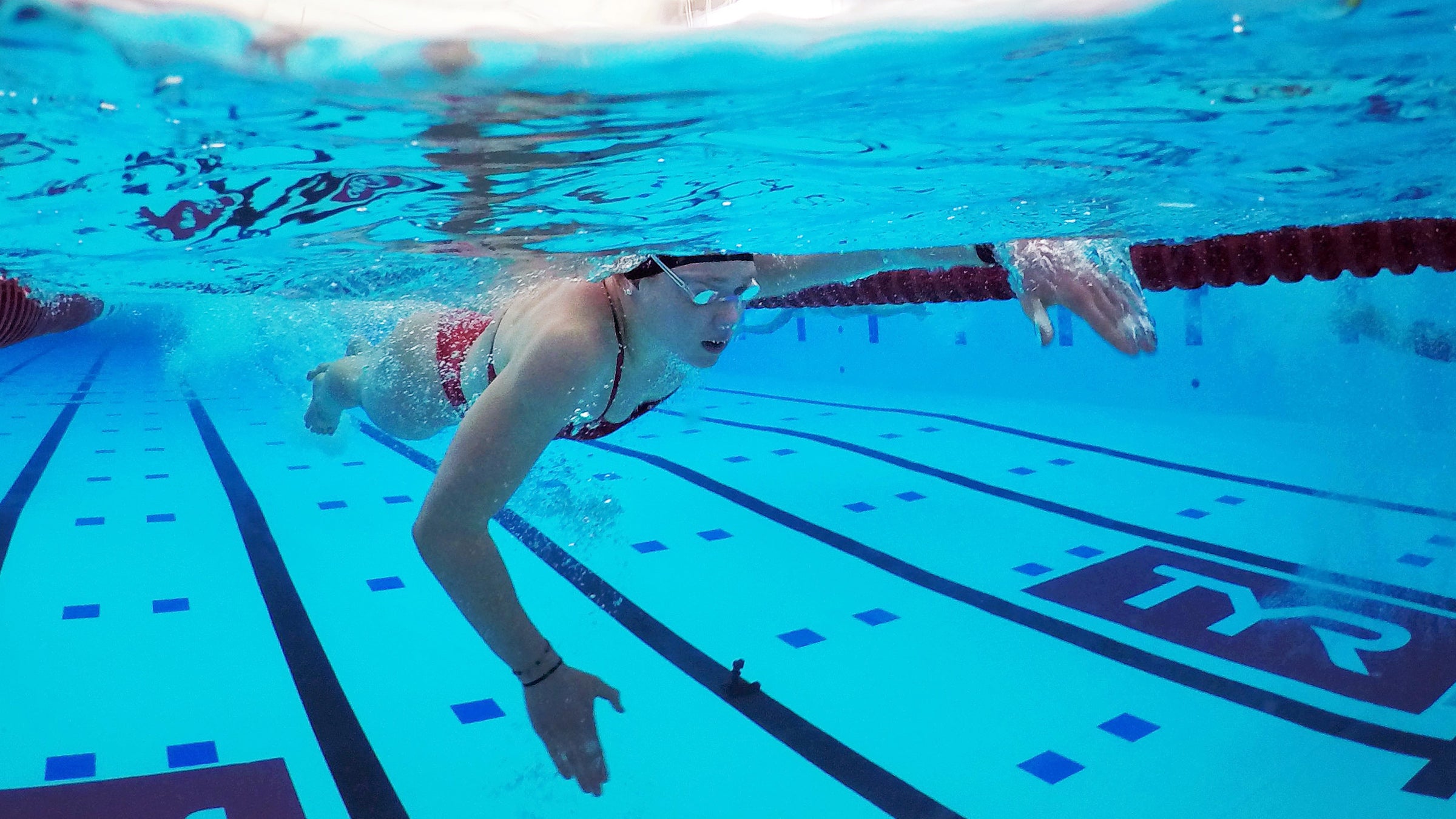 Swim speed comes from doing fast efforts.