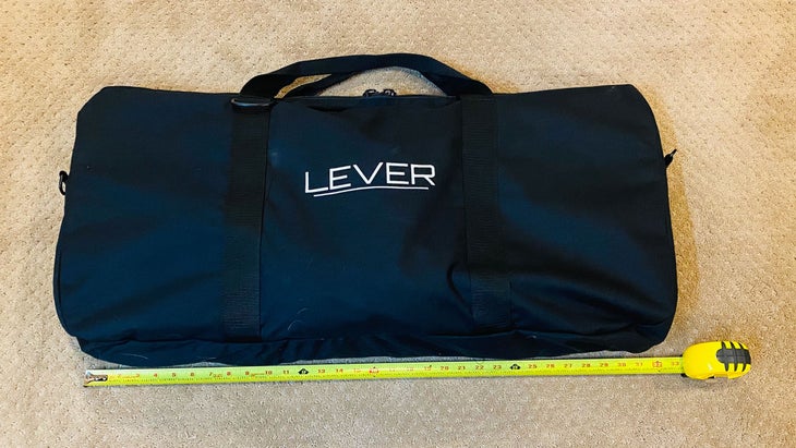 lever running size