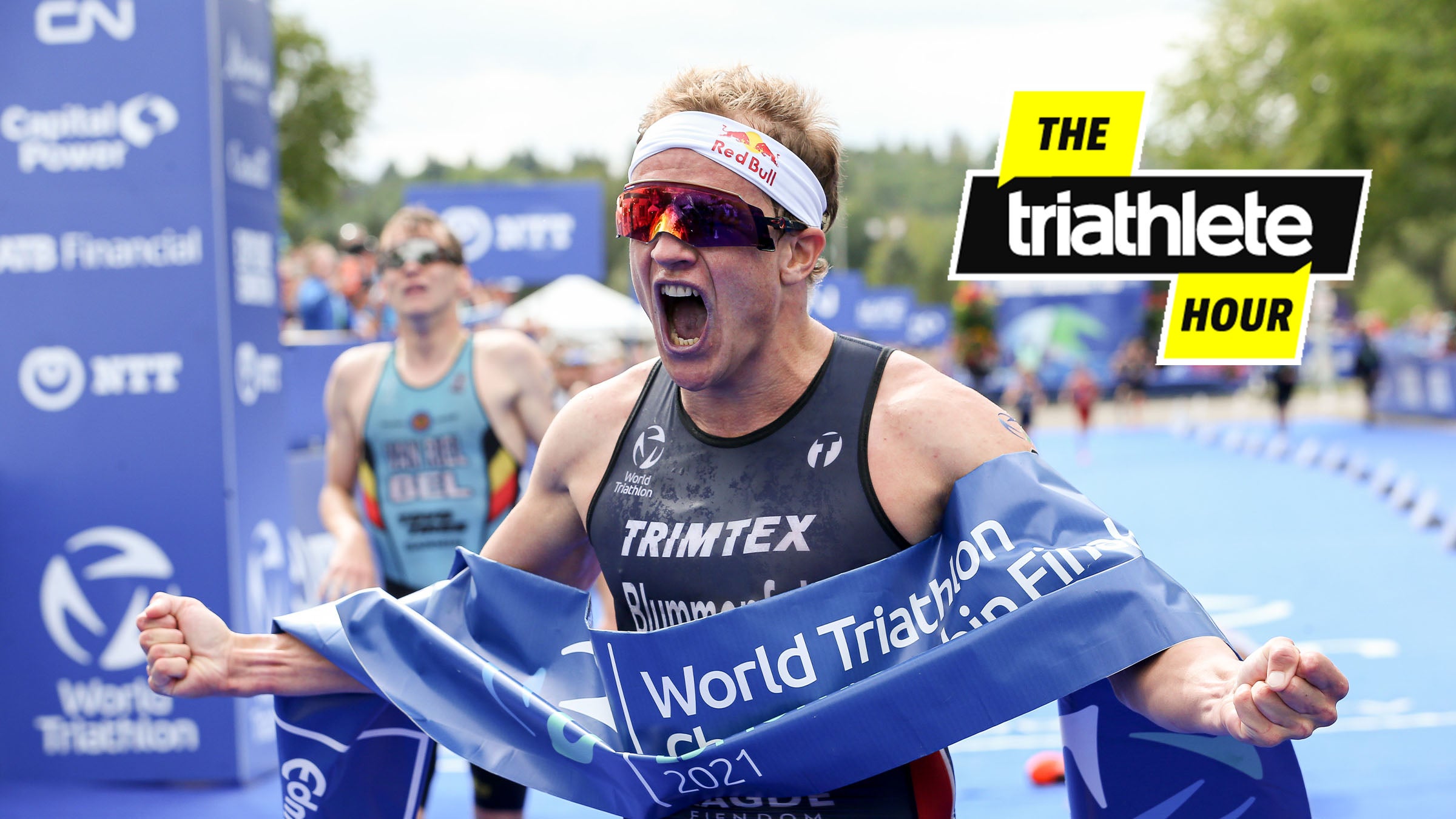 Blummenfelt wins the 2021 world title in Edmonton.