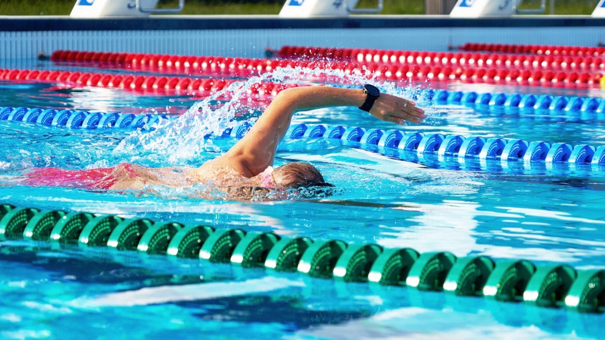 OneHour Workout Endurance and Speed Swim Intervals Triathlete