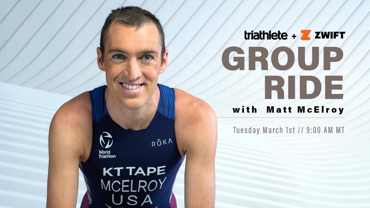 Save the Date: Triathlete Zwift Ride with Matt McElroy
