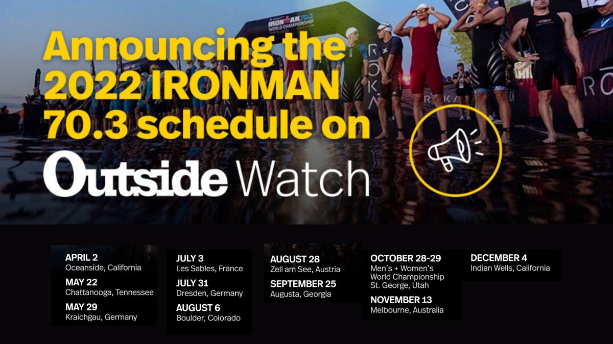 Stream Ironman 70.3 Races Live With Outside Watch