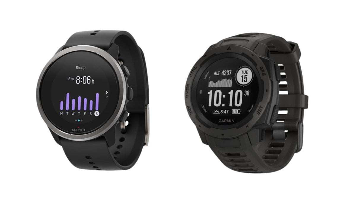 Face Off: Two Midrange Smartwatches, Suunto 5 Peak and Garmin Instinct 2