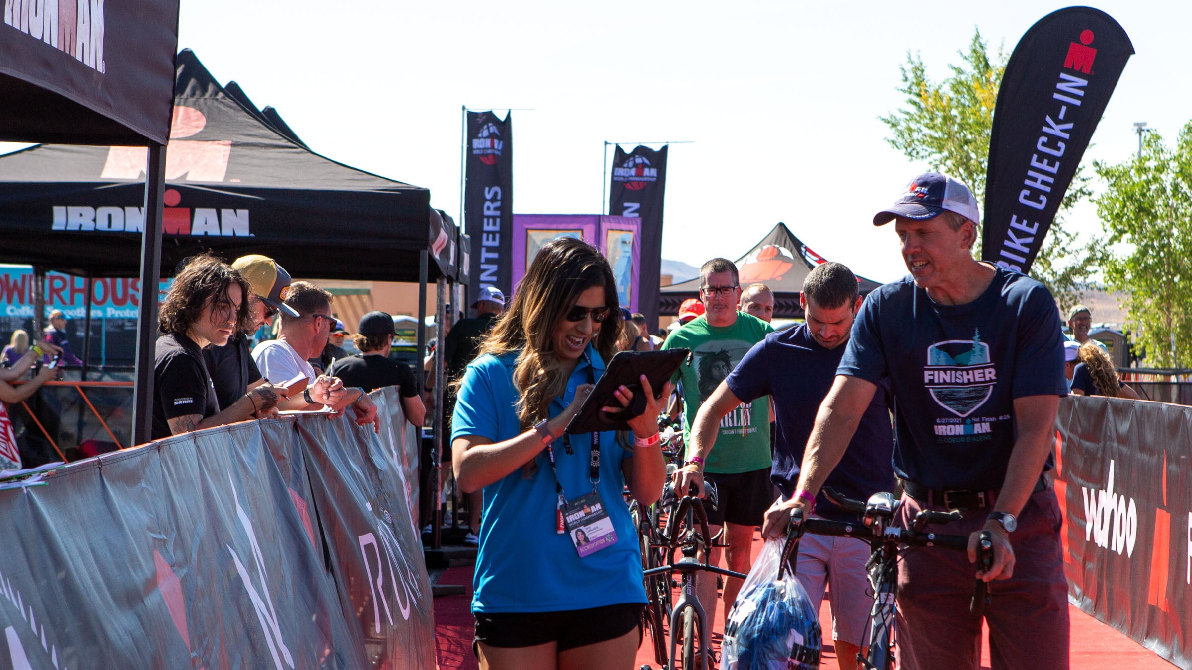 The bike count at St. George.