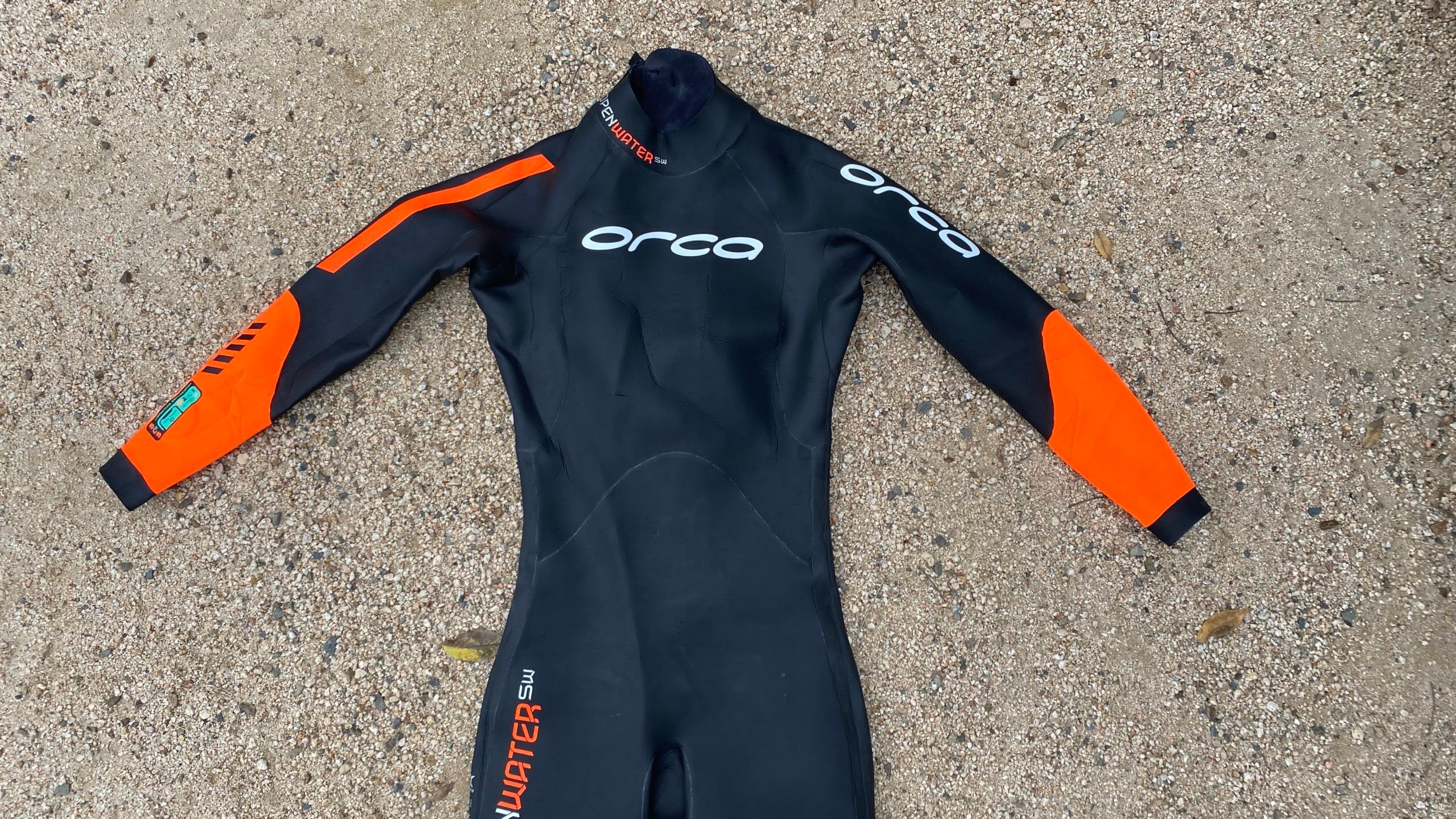Orca Openwater RS1 SW wetsuit used for the review