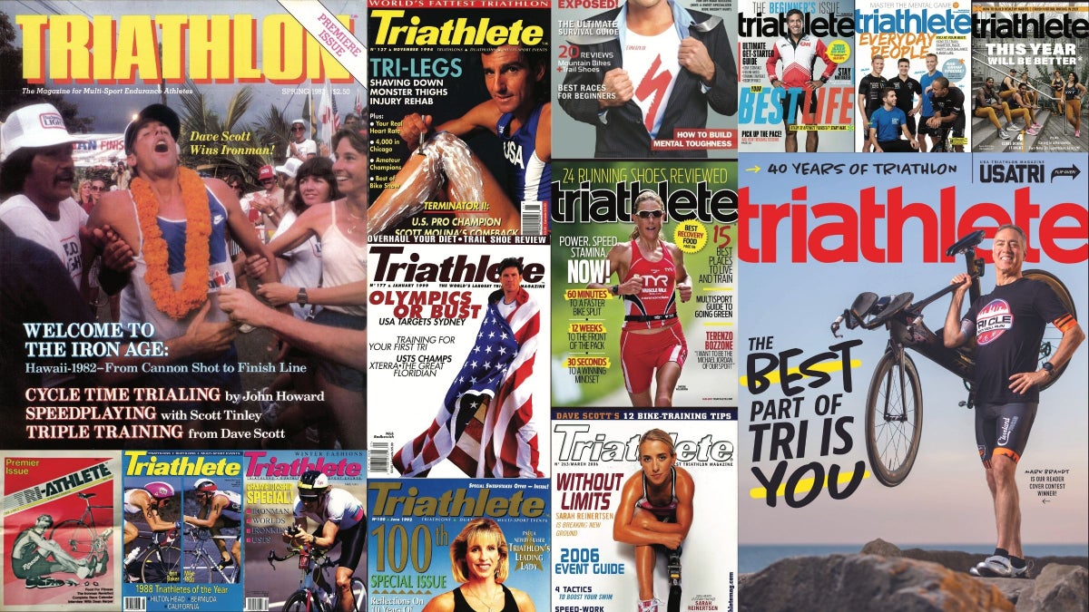 A Look Back At 40 Years of Triathlete Magazine