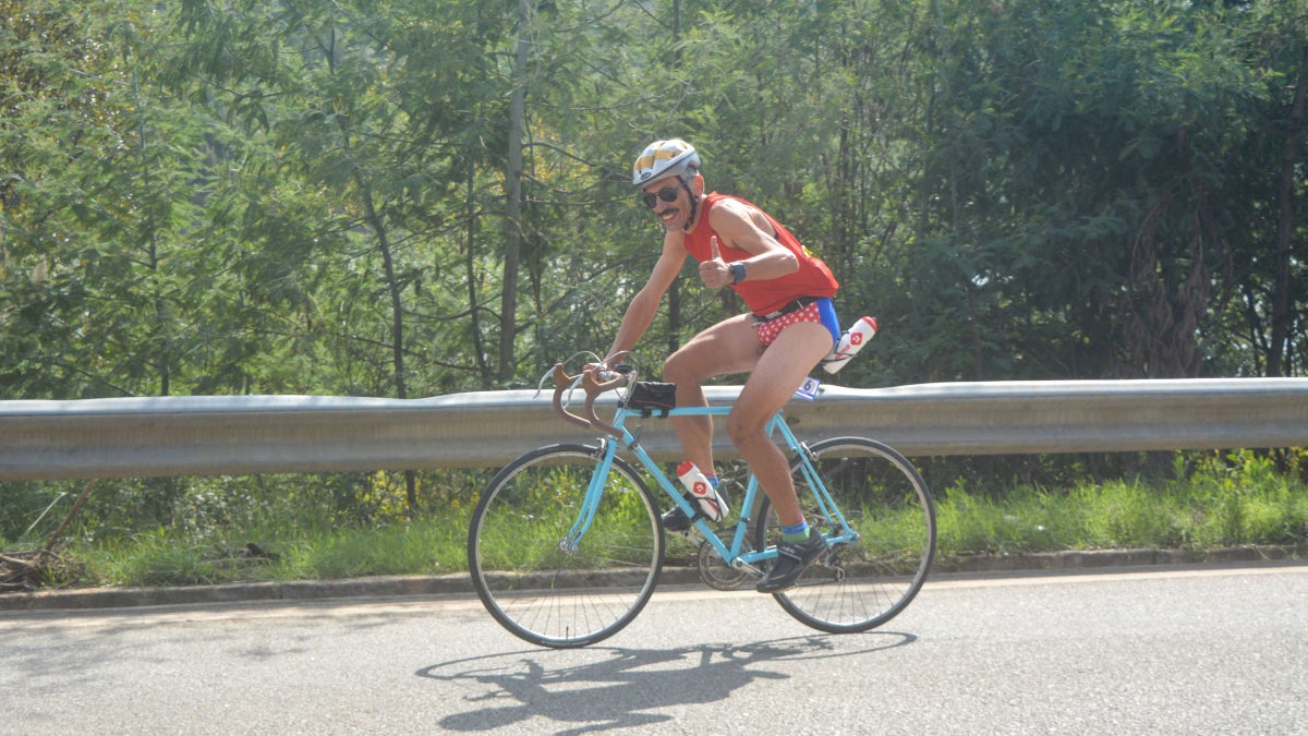 At This Throwback Race, the OG Ironman Spirit (and Mustaches) Prevail