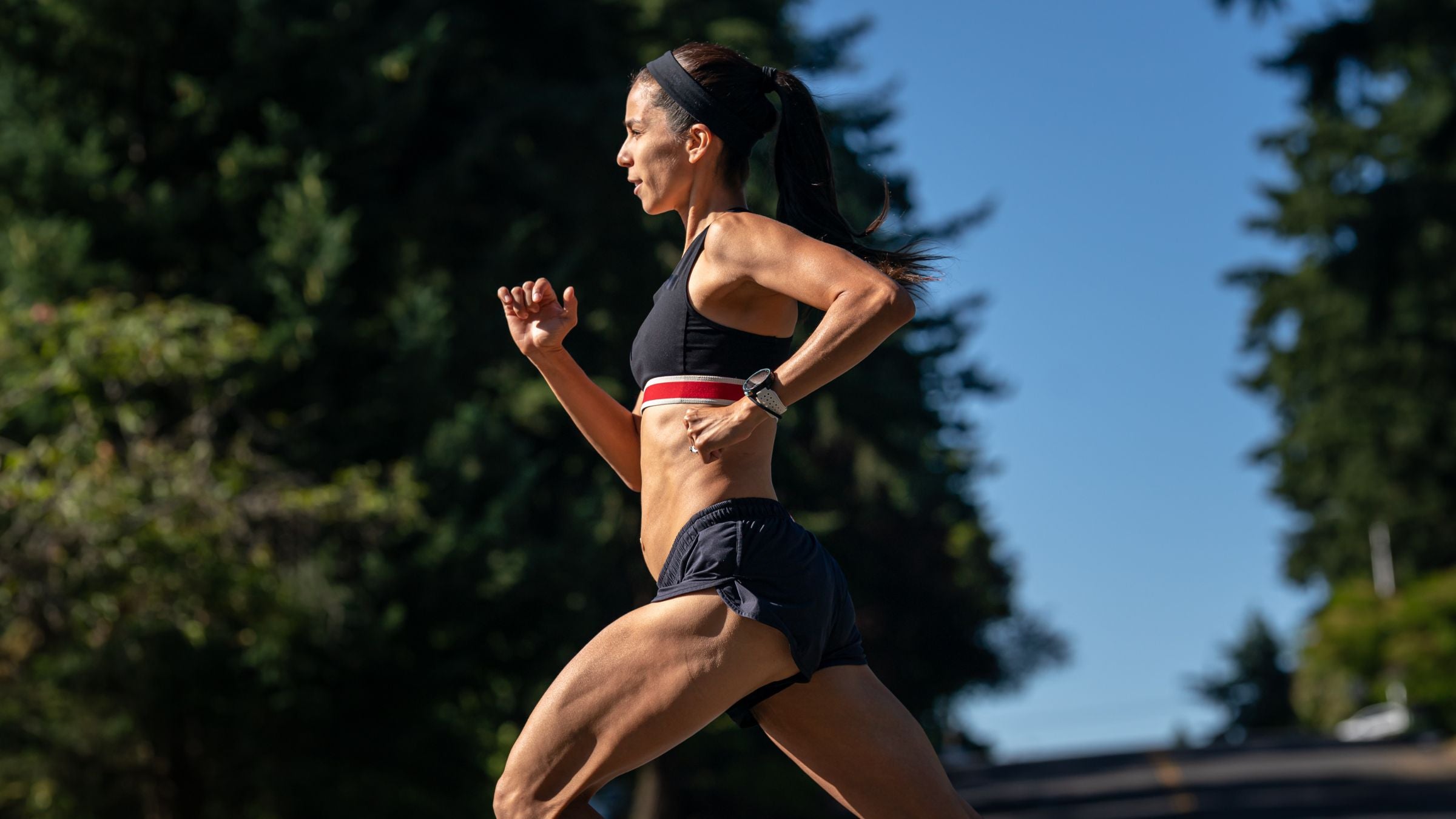 An athlete uses polarized training for triathlon to break through a plateau