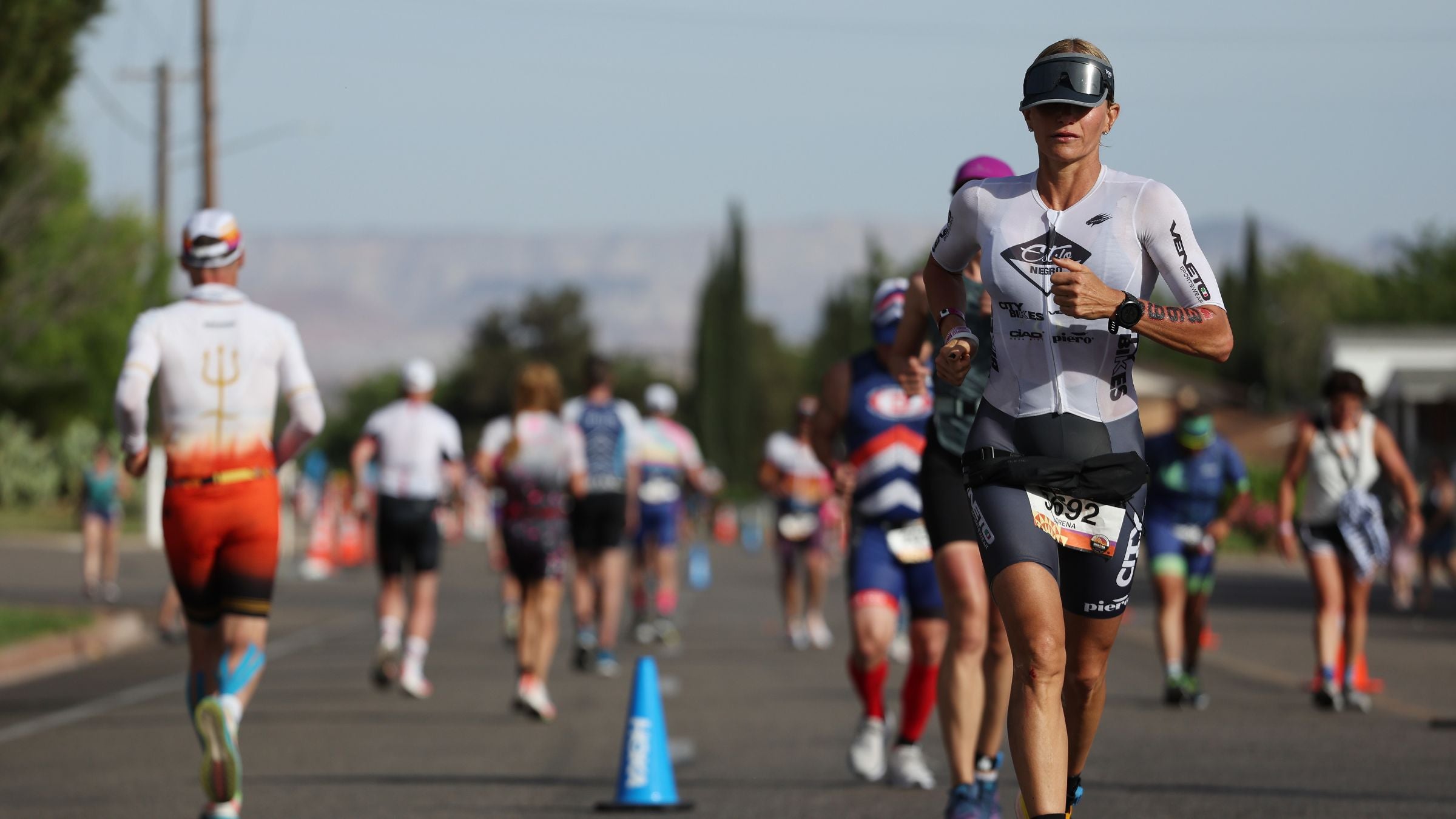 Athletes figure out how to have a faster Ironman marathon.