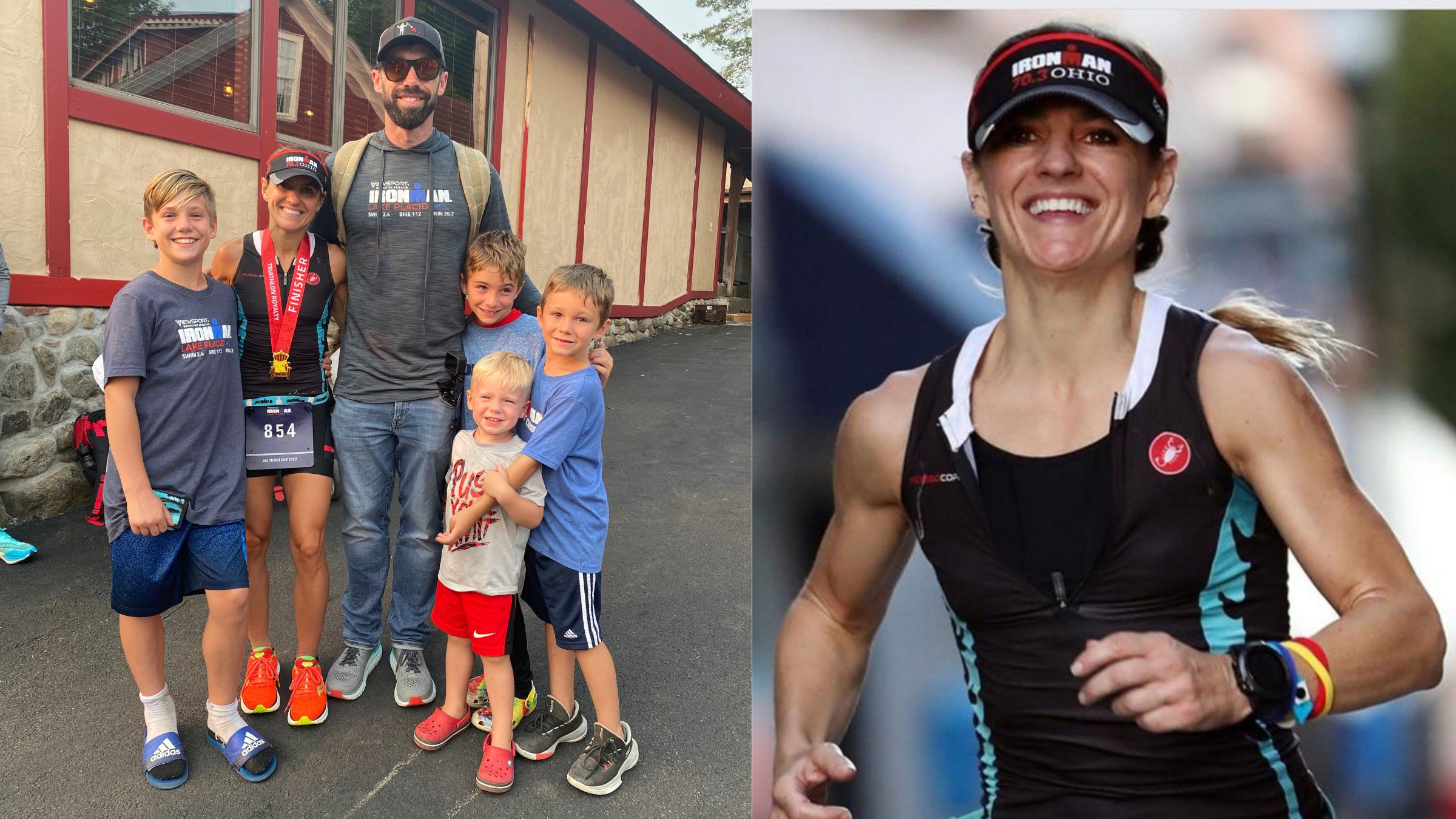 Jennifer Simmerman qualified for Kona with four kids.