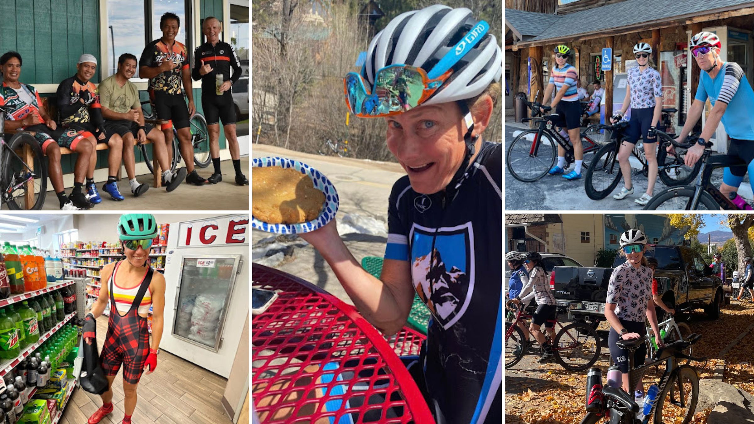 Photos from the best pit stops for cyclists and triathletes in the USA