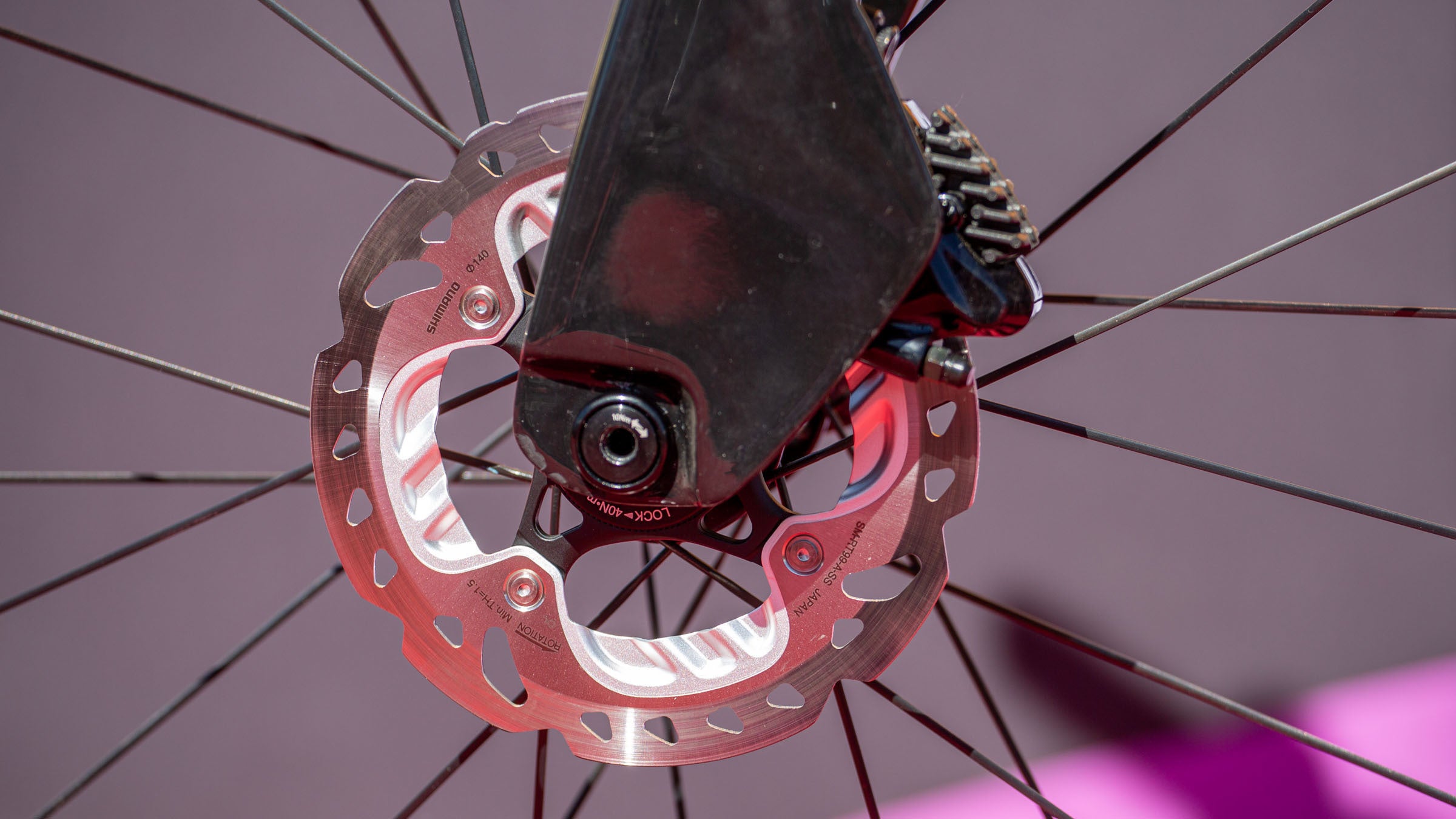 An example of a disc brake