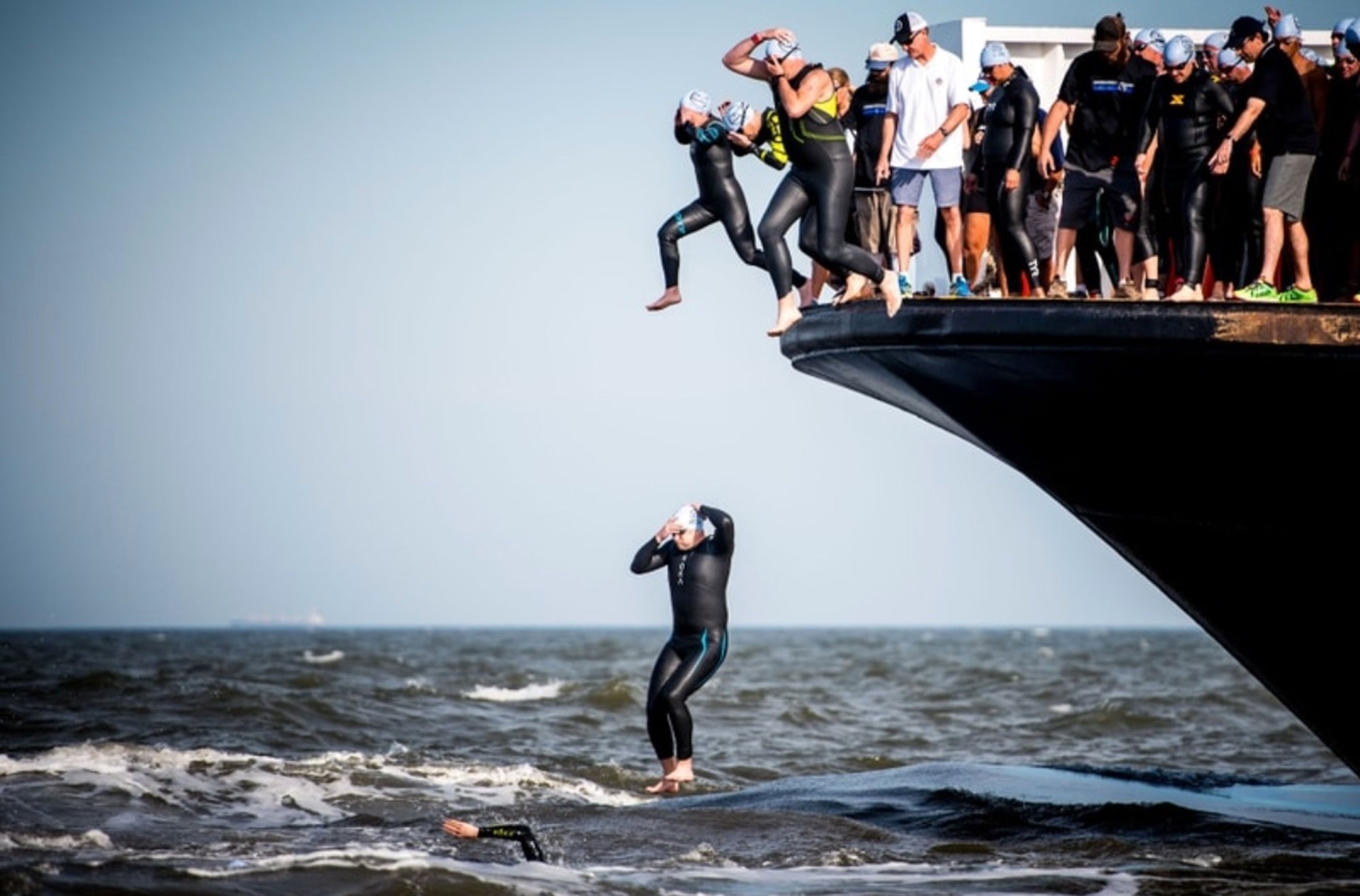 Escape the cape, a fun triathlon in the usa