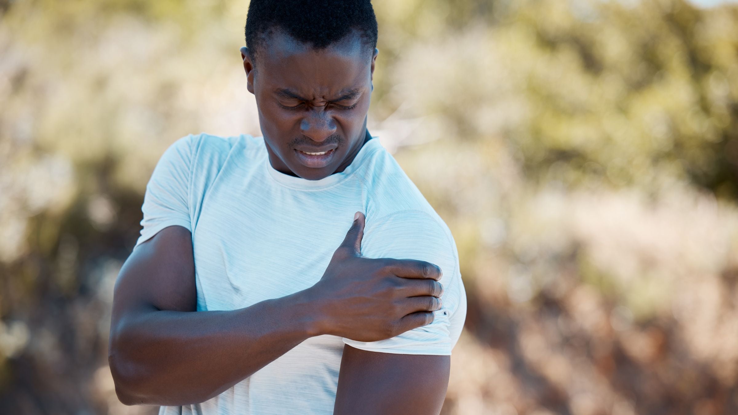 Sore muscles after lifting weights