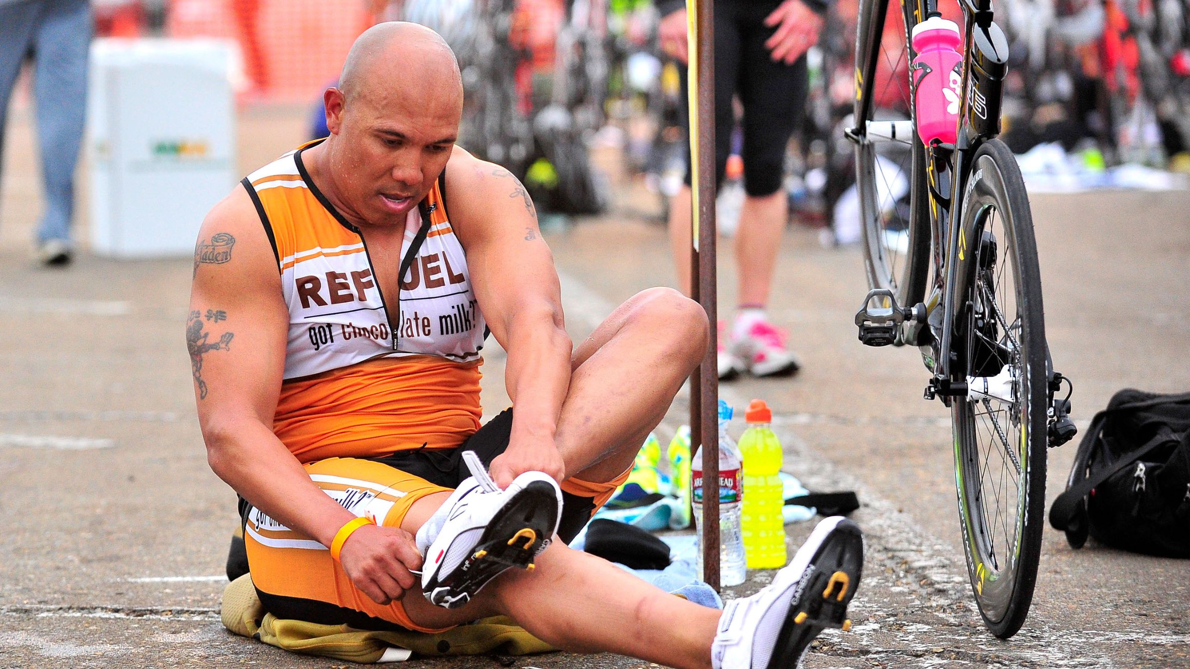 Super bowl MVP Hines Ward takes on an Ironman triathlon