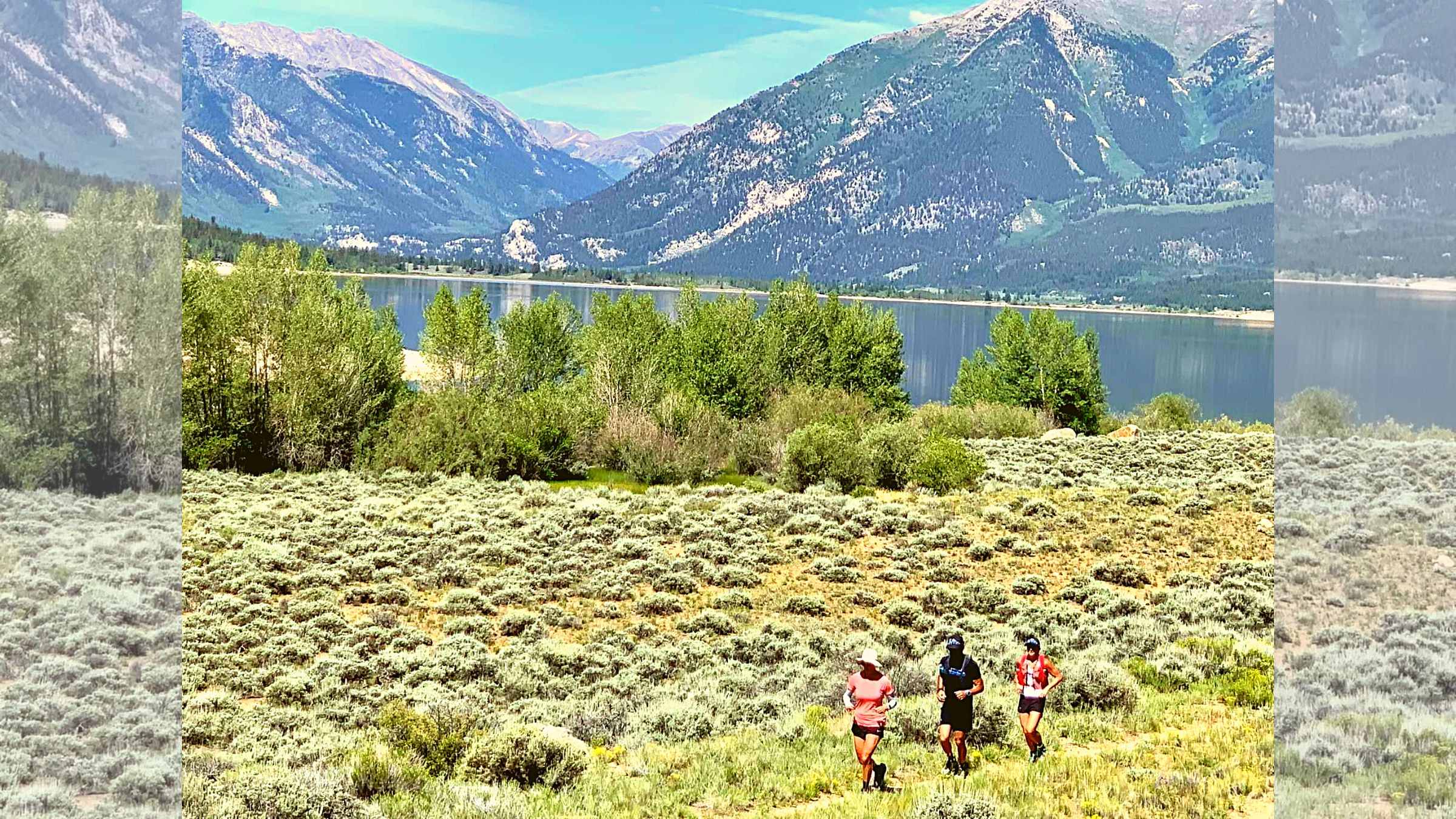 Runners compete in the Mountain Man Invitational, one of the hardest triathlons