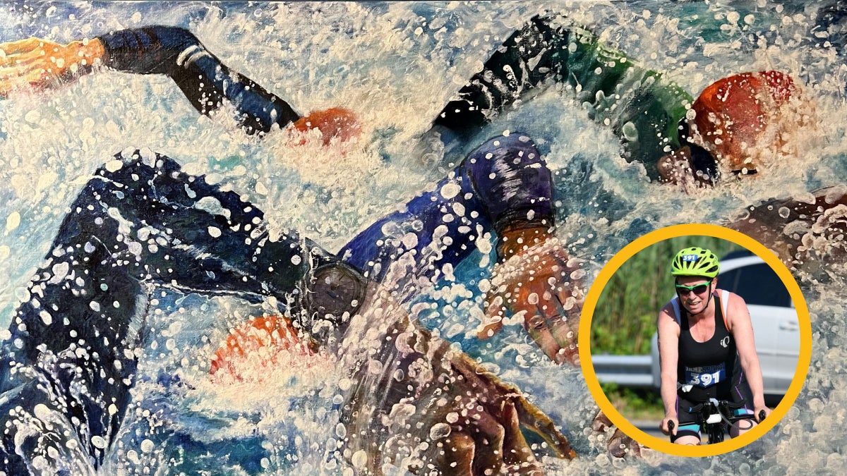 How One Age-Grouper Finds Inspiration in the Art of Triathlon