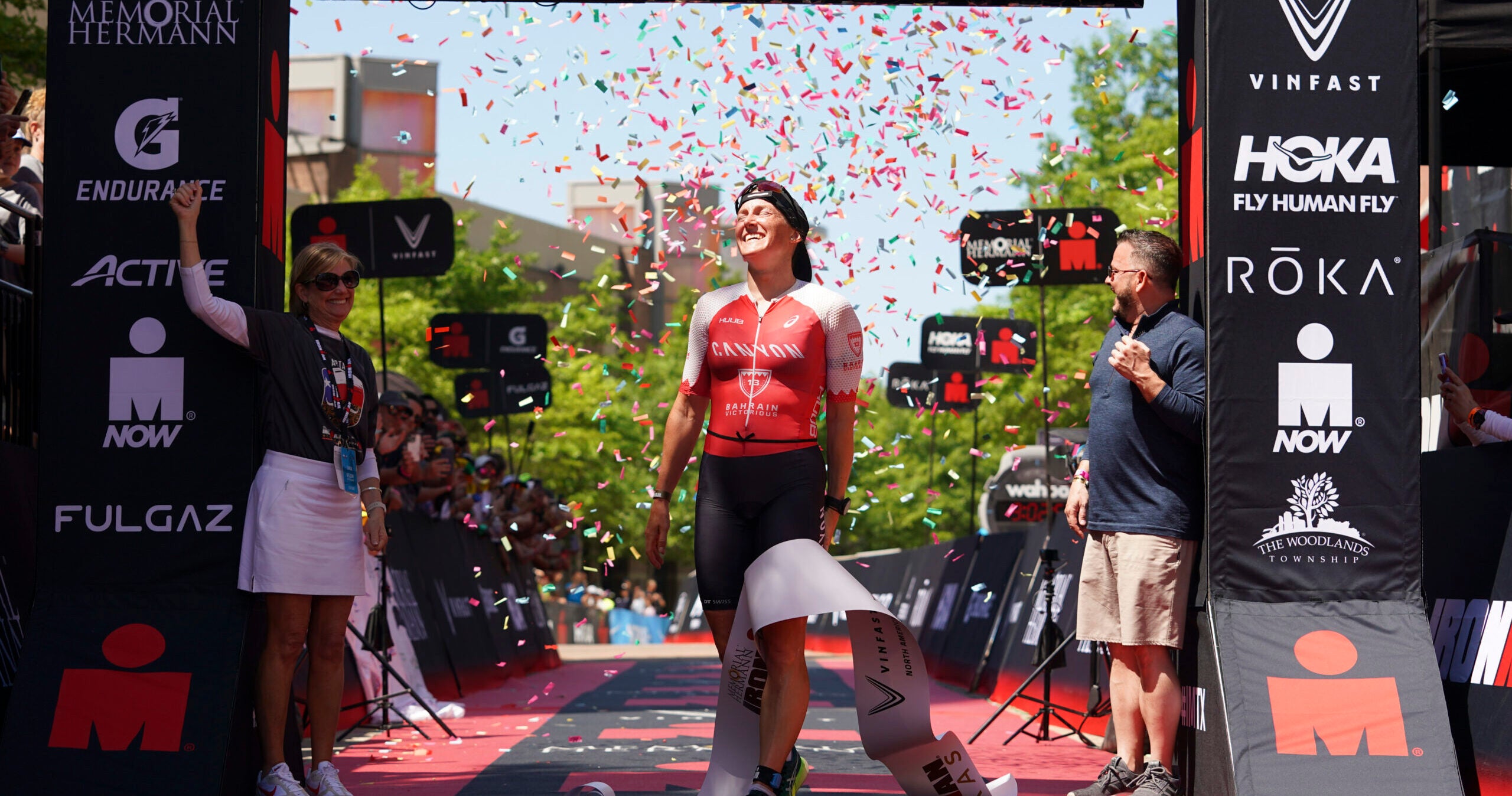 Kat Matthews wins Ironman Texas livestream