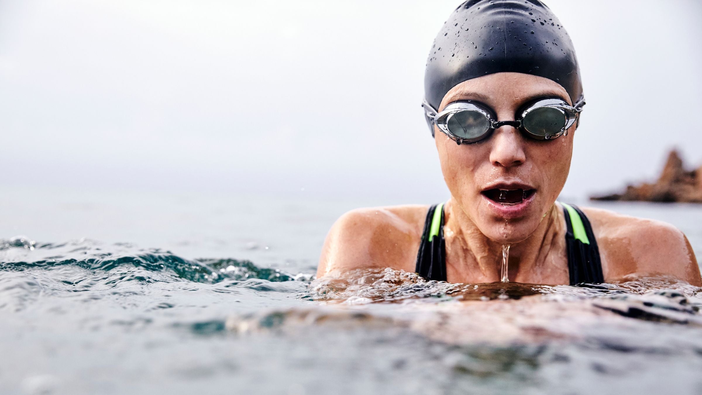 Stop swim goggles from fogging