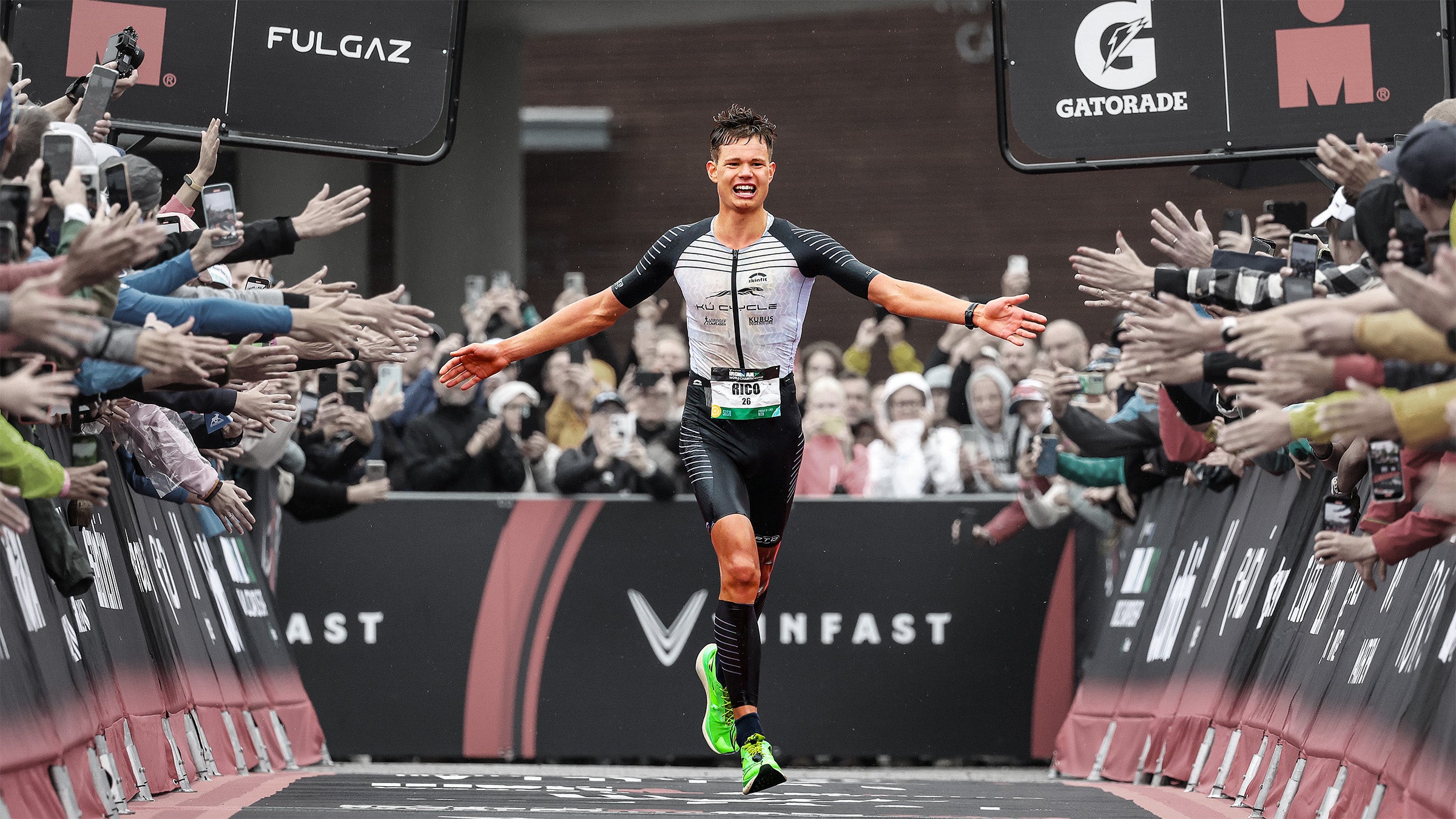 Rico Bogen shocked everyone when he won the 2023 Ironman 70.3 World Championship.